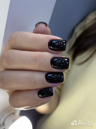 Маникюр гель лак, наращивание