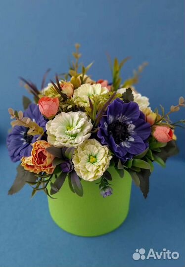 Букет цветов из мыла