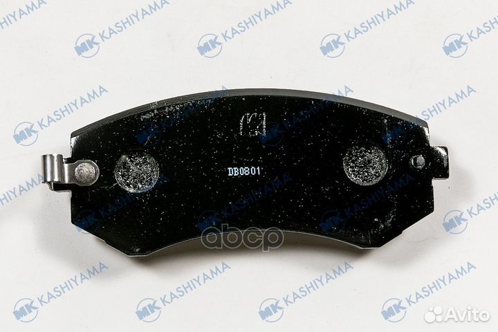 Колодки тормозные, передние D1116M MK kashiyama