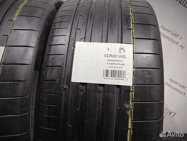 Continental SportContact 6 295/35 R23 94Y