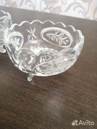 Креманки хрусталь