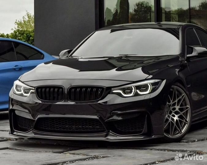 Сплиттер / губа бампера BMW M3 F80 / M4 F82 F83