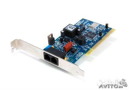 Модем Zyxel omni 56K PCI с функцией факса и