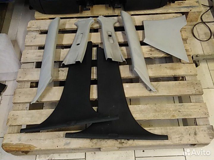 Накладка стоек салона шкода фабиа 2