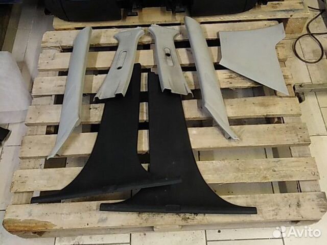 Накладка стоек салона шкода фабиа 2