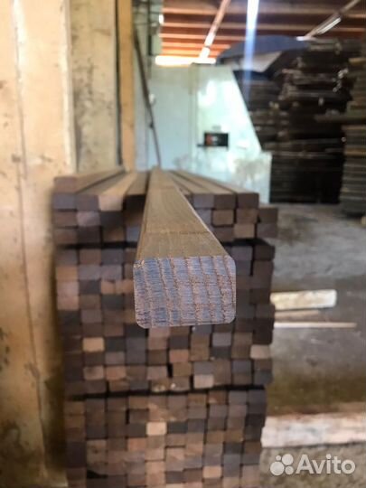 Брусок строганный 30х40мм термоясень