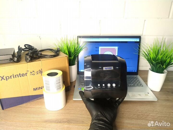 Термопринтеры (принтер этикеток) Xprinter XP-365B