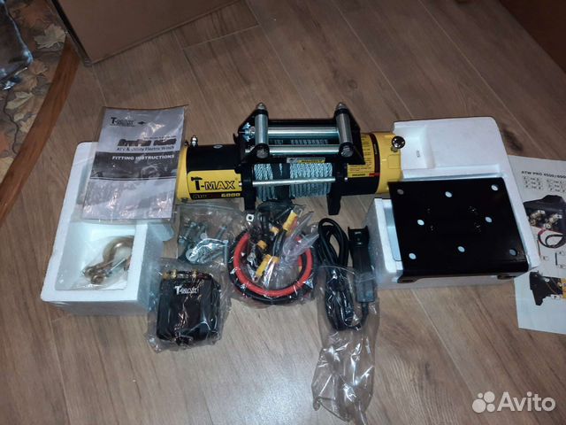 Лебедка T-MAX ATV PRO 6000
