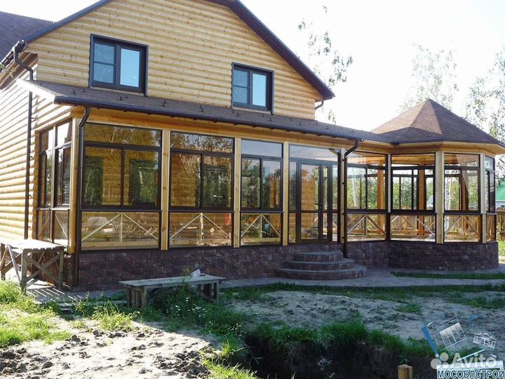 Остекление беседок от производителя