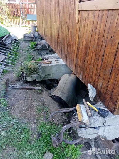 Подъем дома замена венцов