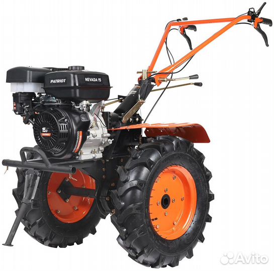 Мотоблок бензиновый patriot Nevada 15+плуг