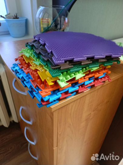 Ортопедические коврики, 9 штук