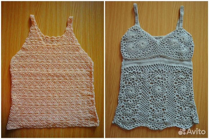 Вязаный сарафан