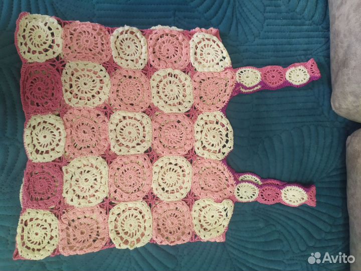 Топ вязанный