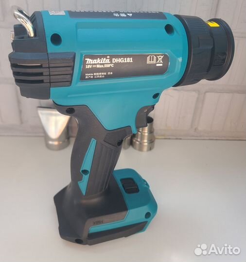 Аккумуляторный строительный фен Makita DHG 181ZK