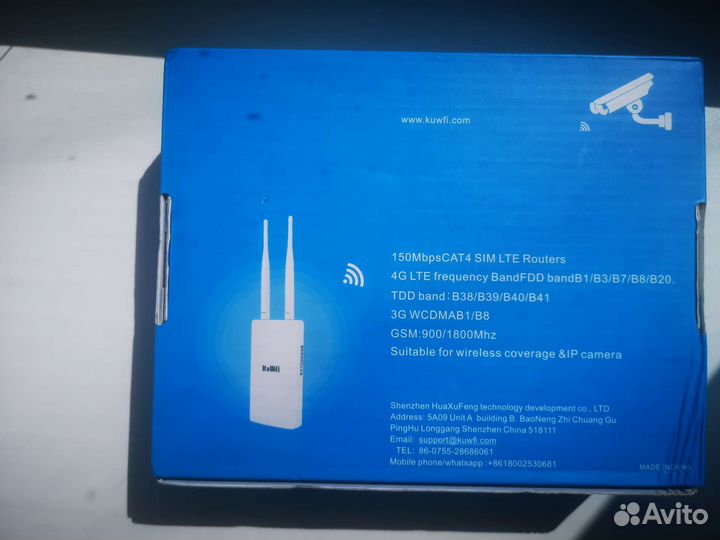 Kuwfi 4g Роутер Уличный для видеонаблюдения