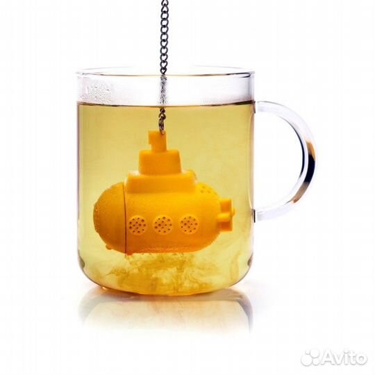 Ситечко для чая жёлтая подводная лодка