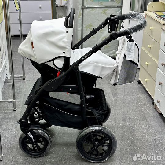 Коляска Verdi Sonic Plus Pro 3в1 кожа
