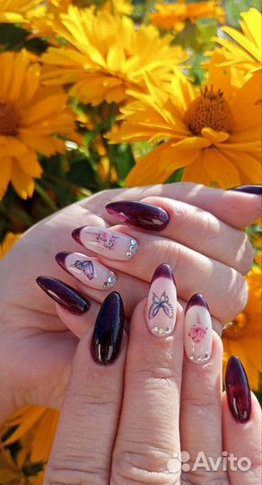 Маникюр, наращивание ногтей