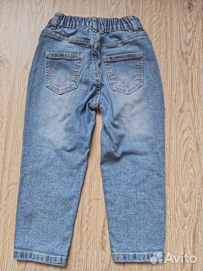 Джинсы для девочки 104