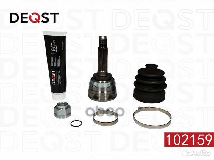 ШРУС daewoo matiz 0.8 98- нар. 102159 deqst