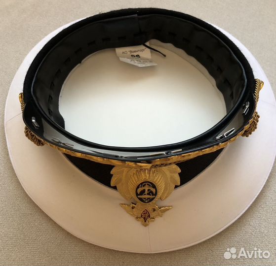 Фуражка белая парадная вмф