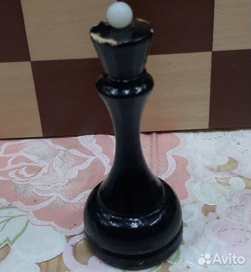 Шахматы СССР деревянные россыпью