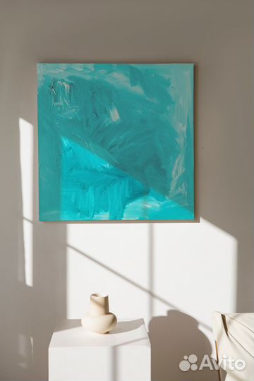 Картина Акрил на холсте 100х100 см