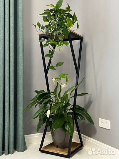 Подставка для цветов лофт