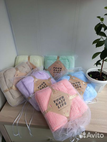 Полотенце микрофибра набор 2шт