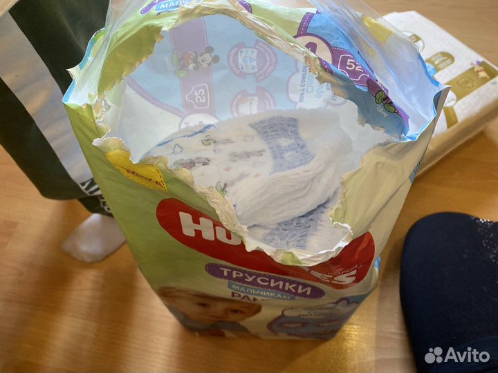 Huggies pants 4 трусики для мальчиков