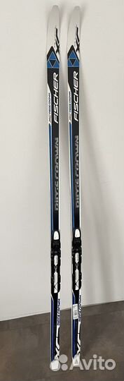 Беговые лыжи Fischer+палки+ботинки+чехол