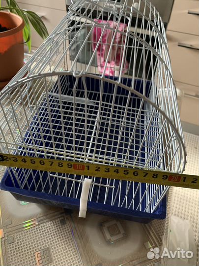 Клетка для хомяка с домиком и поилкой