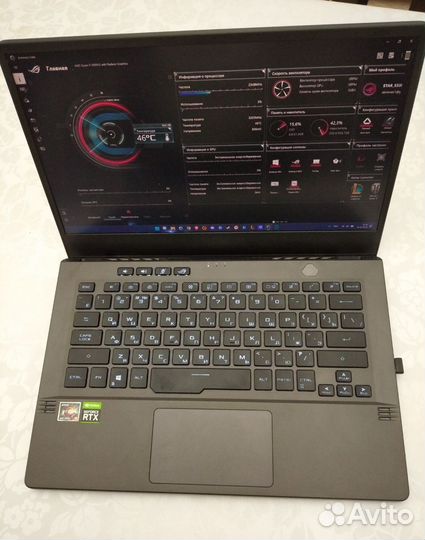 Ноутбук - Asus ROG Zephyrus G14 ga401qm-K2100T