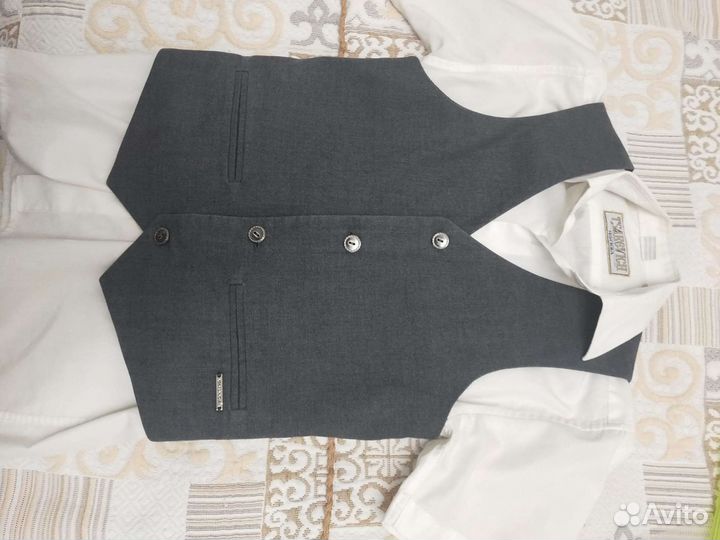 Жилет Серый 134-140