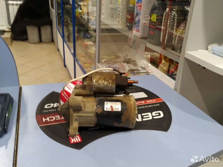 Стартер Renault logan 1.6