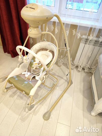 Детский электро качели