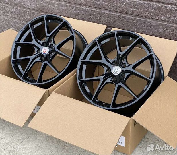 Диски HRE P101 R18 5*114,3 Чёрные Toyota Nissan