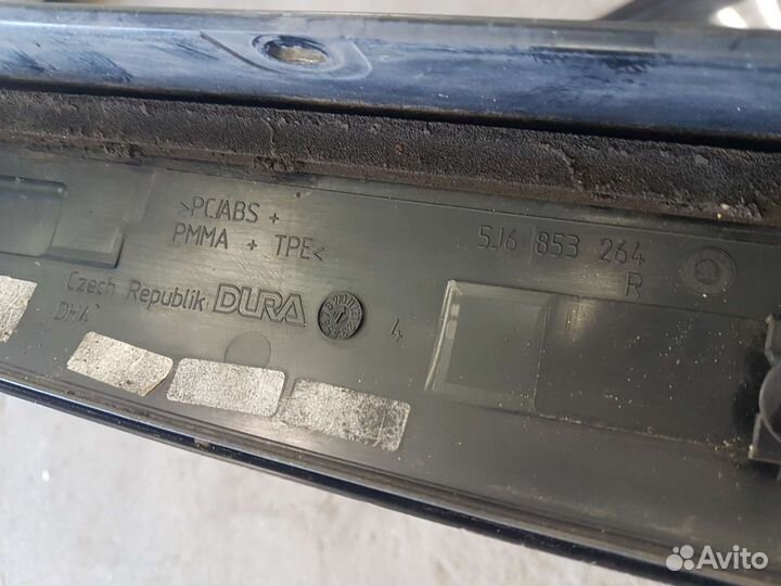 Накладка стойки Skoda Fabia 2