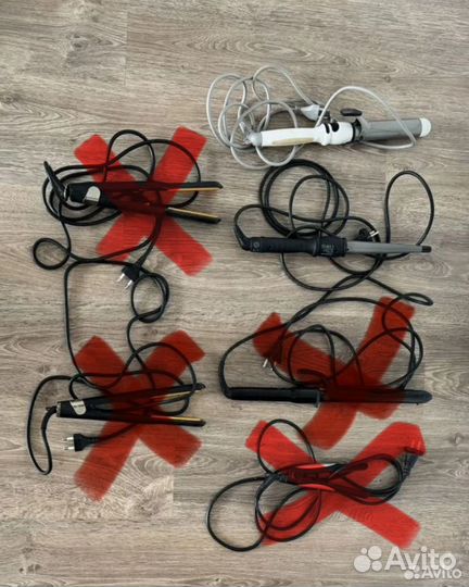 Плойка утюжок конус гофре