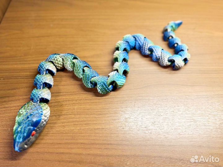 Змея на 3D принтере