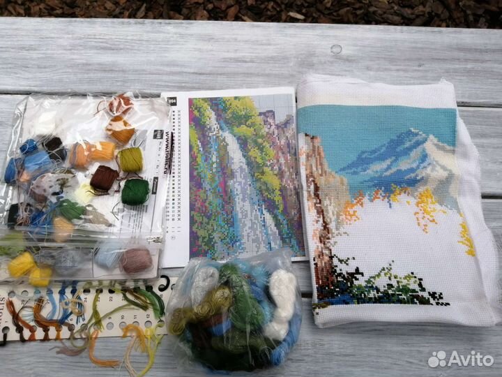 Набор для вышивания крестом риолис алиса