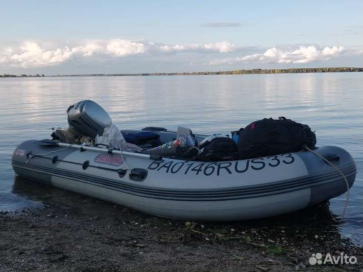 Лодка пвх Посейдон Касатка 385 sport + honda bf20