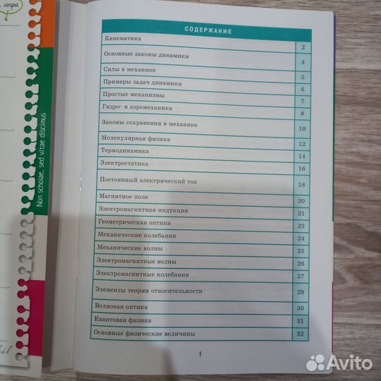 Школьный справочник по химии