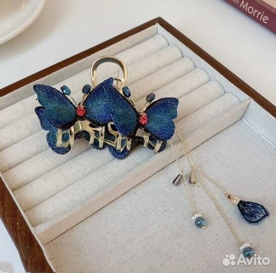 Женская металлическая заколка для волос (крабик)