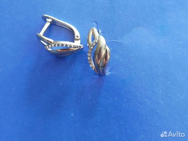 Серебряные серьги