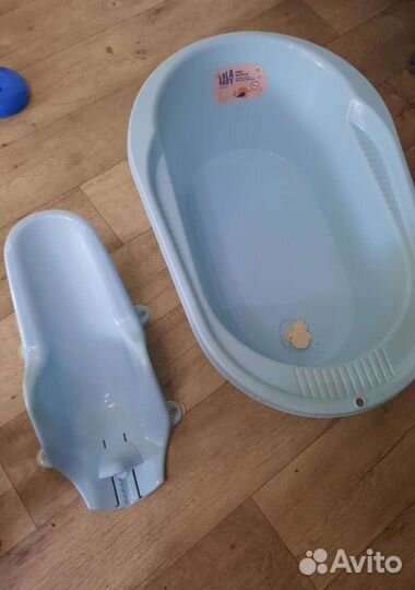 Ванночка для купания с горкой