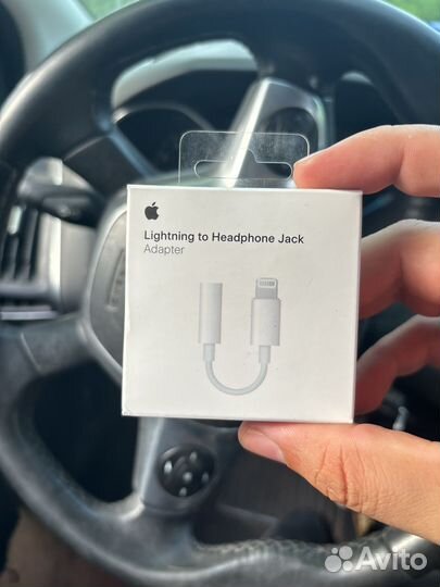 Адаптер для наушников iPhone lightning 3.5