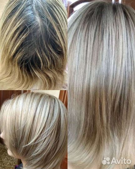 Услуги парикмахера в салоне, на дому