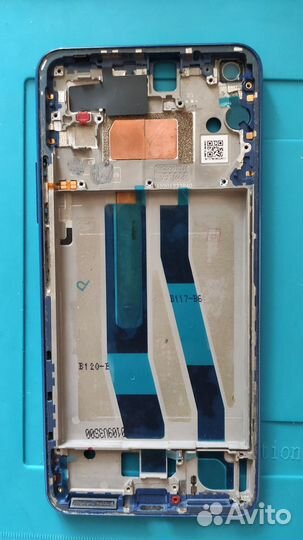 Корпус рамка Mi 11 Lite/Xiaomi 11 Lite 5G NE Blue